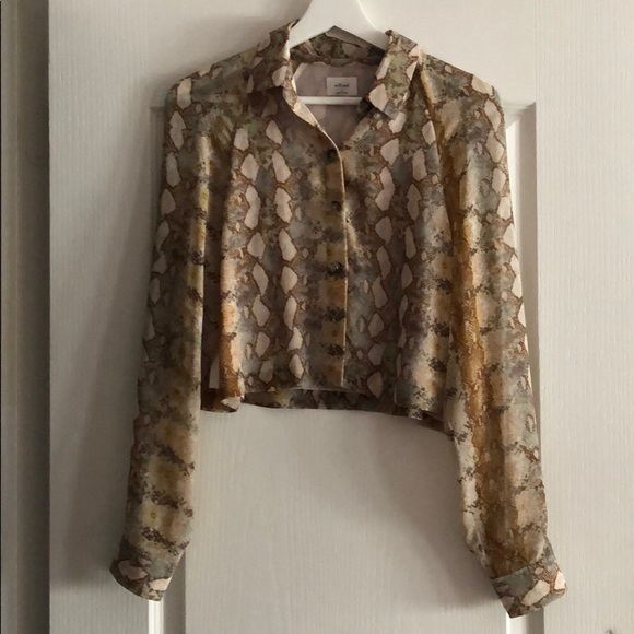 Wilfred cropped blouse NEVER WORN - Picture 1 of 2